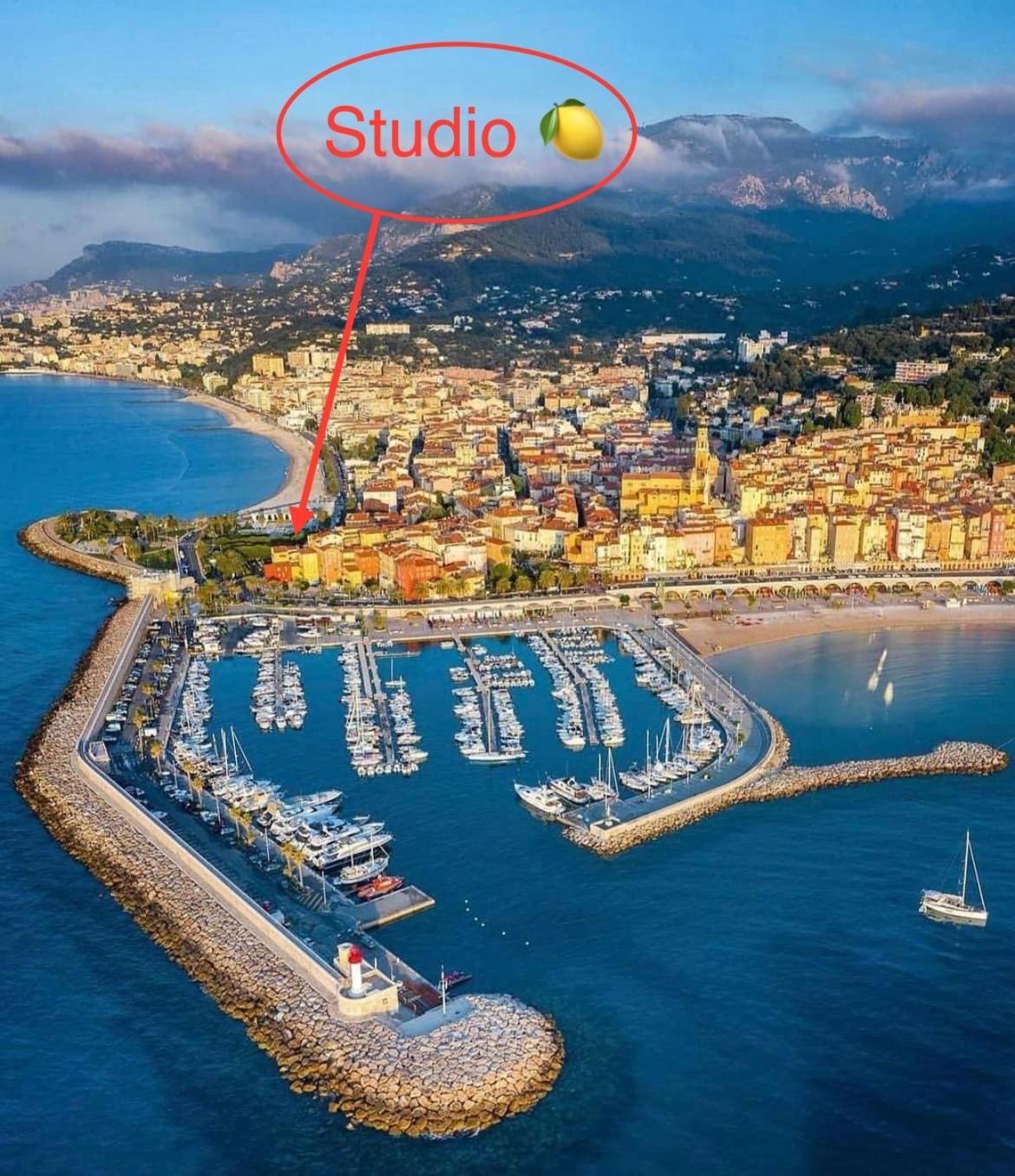 Studio Perle De Menton Exterior foto