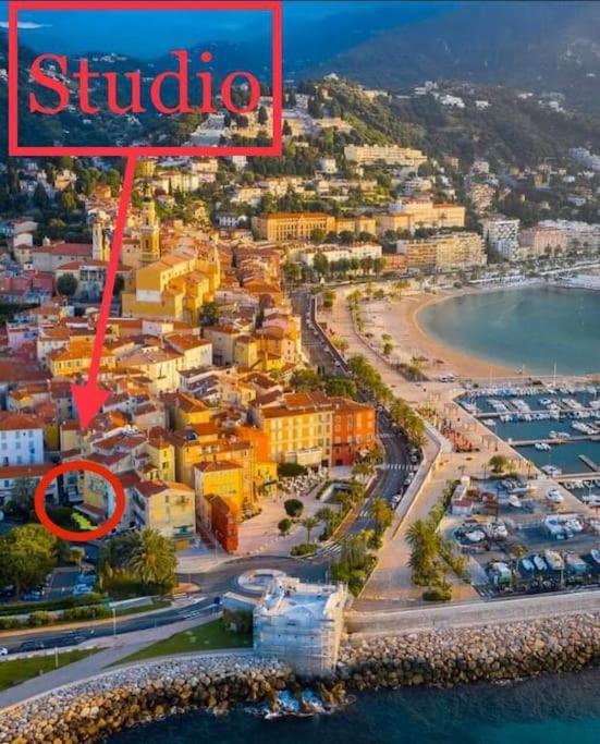 Studio Perle De Menton Exterior foto